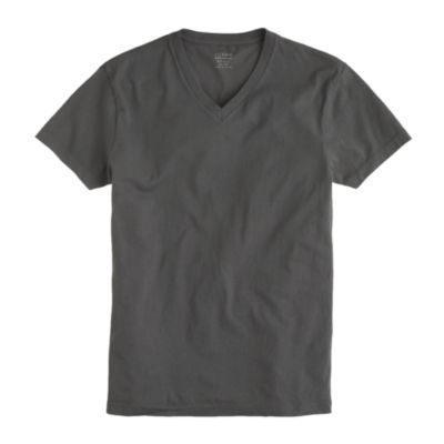 Slim broken-in V-neck tee