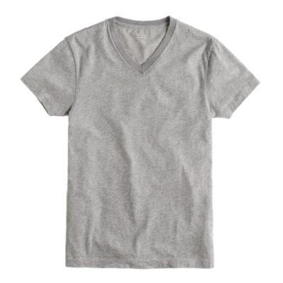Slim broken-in V-neck tee