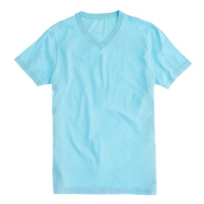 Slim broken-in V-neck tee