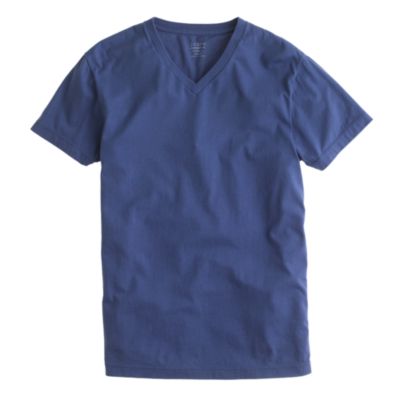 Slim broken-in V-neck tee