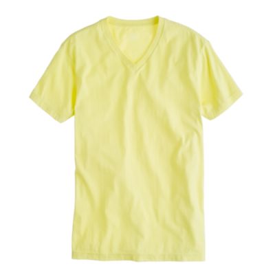 Slim broken-in V-neck tee