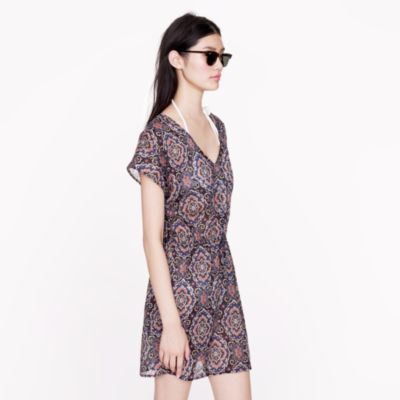 Midnight paisley tunic