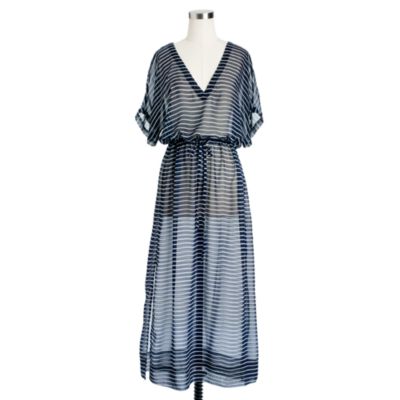 Rope stripe maxidress