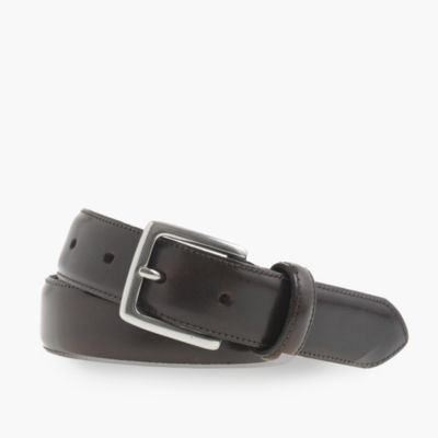Stitched-edge belt