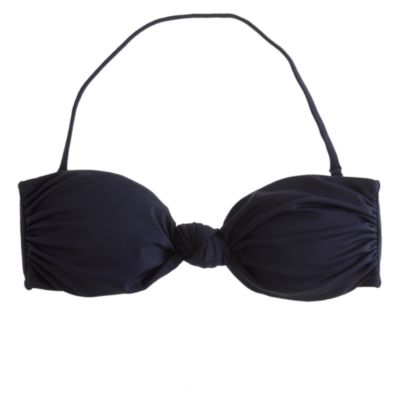 Padded knot bandeau top
