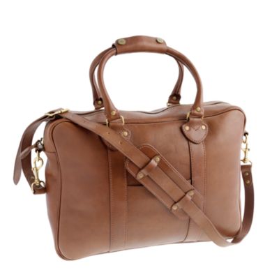 Montague single-compartment briefcase