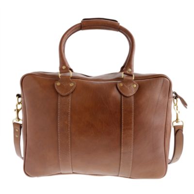 Montague single-compartment briefcase