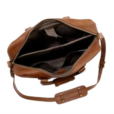 Montague single-compartment briefcase