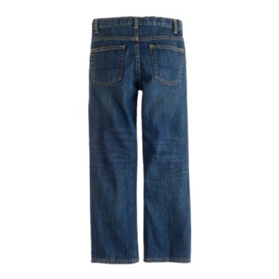 Boys' straight jersey-lined jean
