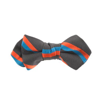 Boys' double-stripe bow tie