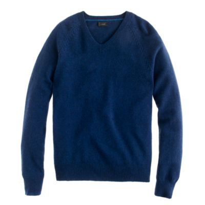 Lambswool V-neck sweater