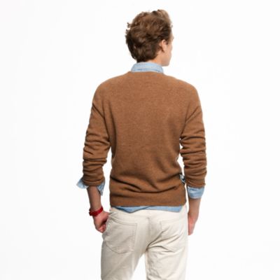Tall lambswool V-neck sweater