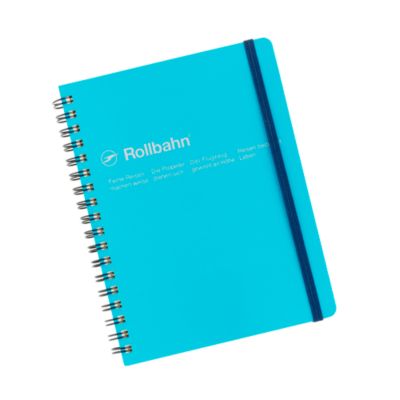Rollbahn large spiral notebook