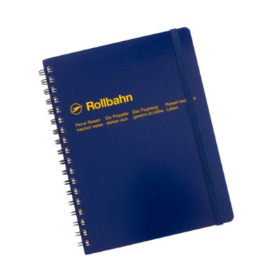 Rollbahn large spiral notebook