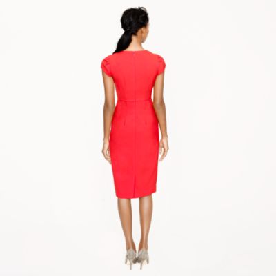Director dress in stretch wool
