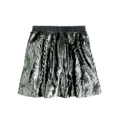 Girls' sequin skirt