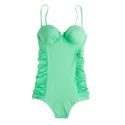 Ruched underwire tank