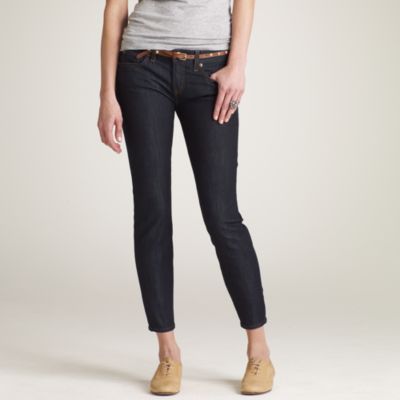 Ankle stretch toothpick jean in twilight wash