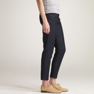 Ankle stretch toothpick jean in twilight wash