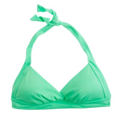 Banded halter top
