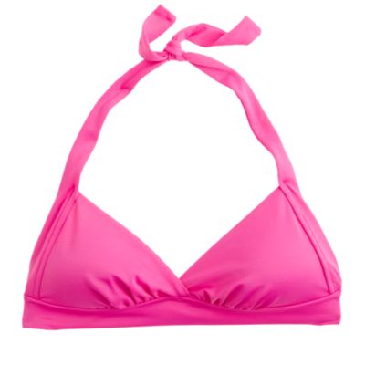 Banded halter top