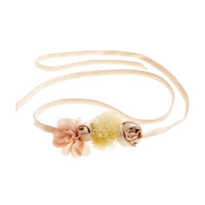 Bouquet sash belt