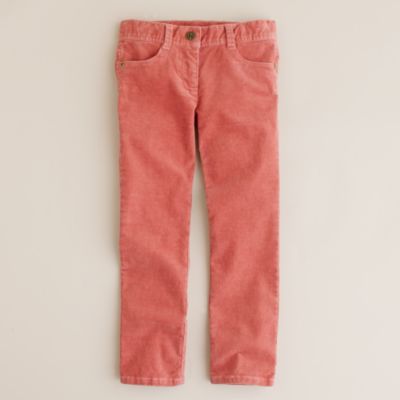 Girls' stretch vintage riley cord