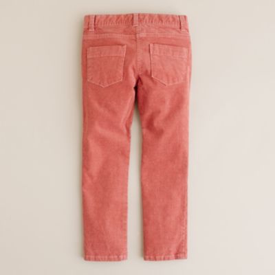 Girls' stretch vintage riley cord
