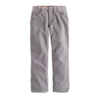 Boys' vintage cord in straight fit