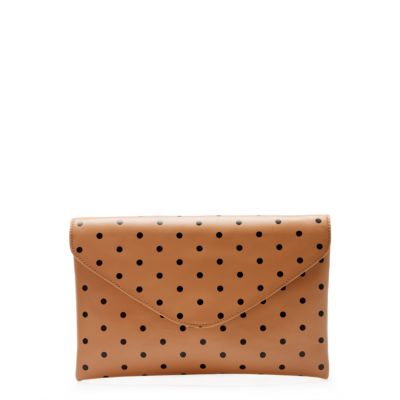 Invitation clutch in dot