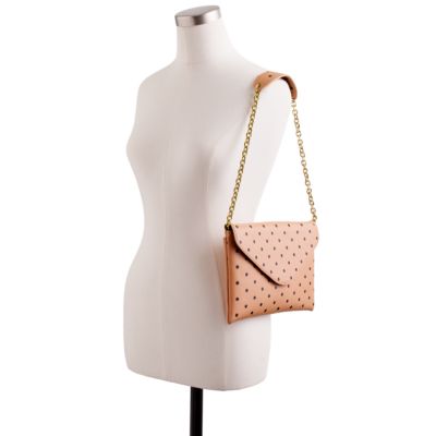 Invitation clutch in dot