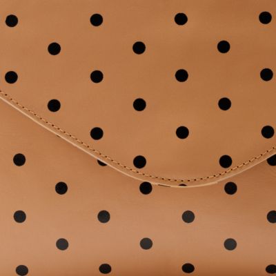 Invitation clutch in dot
