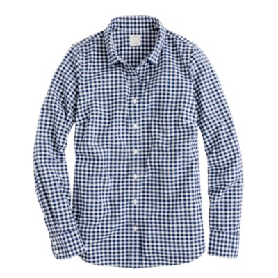 Tall perfect shirt in mini-gingham