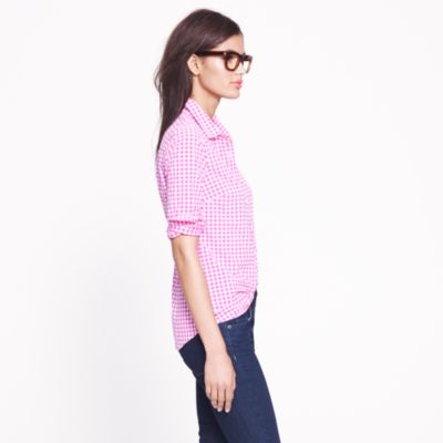 Perfect shirt in mini-gingham