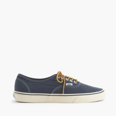 Vans&reg; for J.Crew washed canvas authentic sneakers