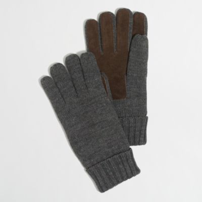 Factory sueded gloves