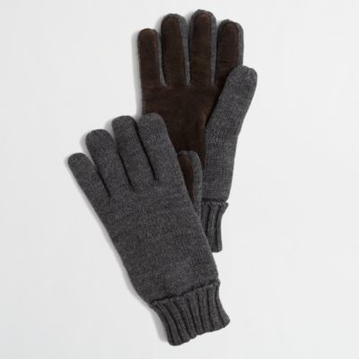 Factory sueded gloves