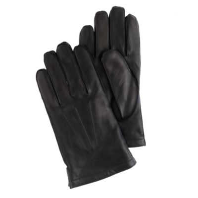 Cashmere-lined leather gloves