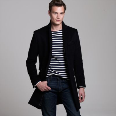 Mayfair topcoat in wool-cashmere