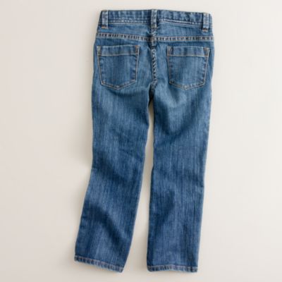 Girls' bootcut jean in faded wash
