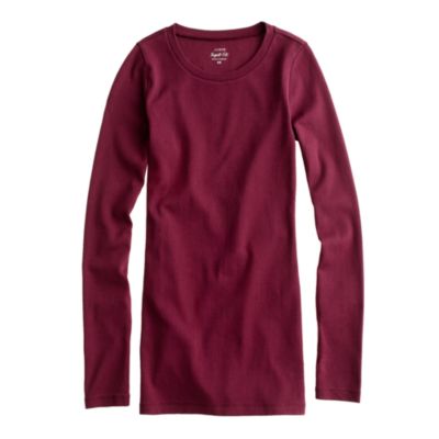Perfect-fit long-sleeve tee