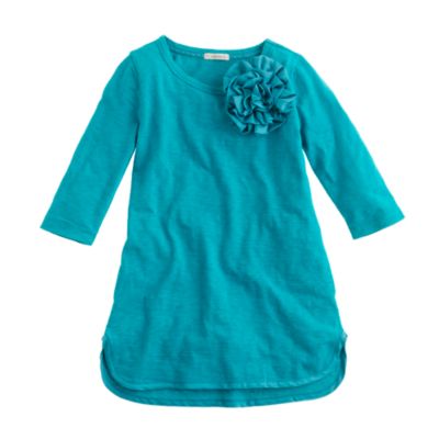 Girls' corsage tunic