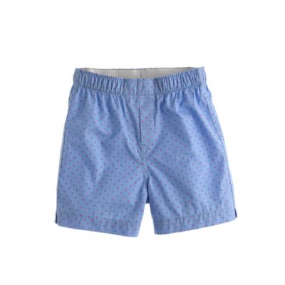 Boys' print cotton boxers
