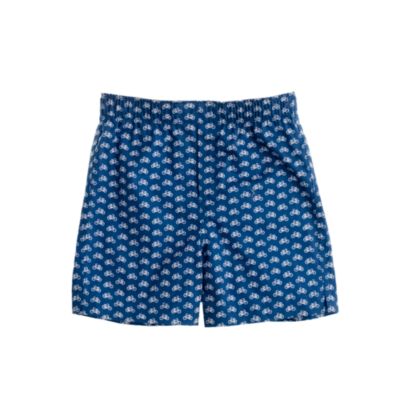 Boys' print cotton boxers