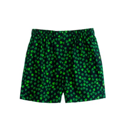 Boys' print cotton boxers