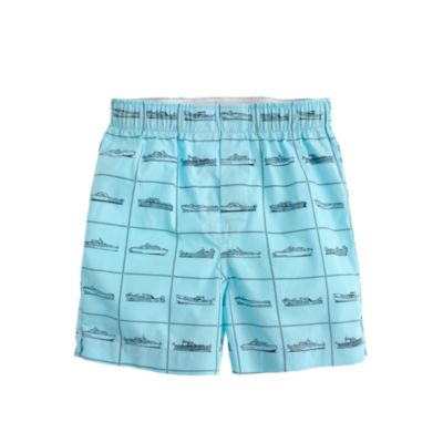 Boys' print cotton boxers