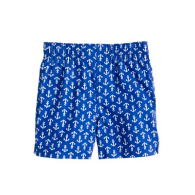 Boys' print cotton boxers