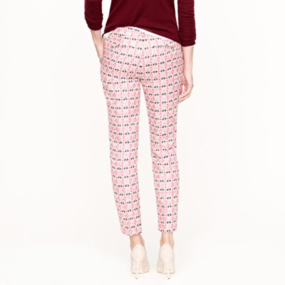 Collection caf&eacute; capri in graphic tweed