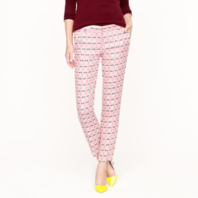 Collection caf&eacute; capri in graphic tweed