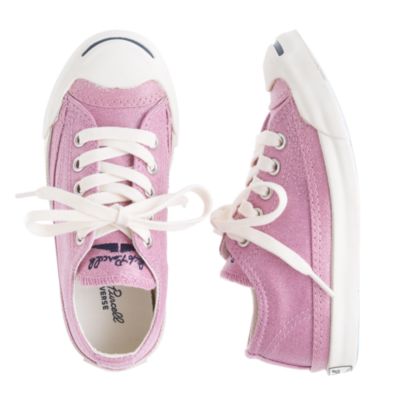 Girls' Converse&reg; Jack Purcell&reg; glitter canvas sneakers